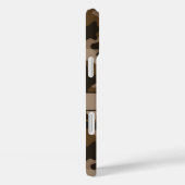 Braune Tarnung Personalisiert Case-Mate iPhone Hülle (Rückseite / Rechts)
