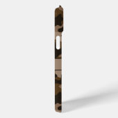 Braune Tarnung Personalisiert Case-Mate iPhone Hülle (Rückseite / Rechts)