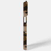 Braune Tarnung Personalisiert Case-Mate iPhone Hülle (Rückseite / Rechts)