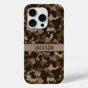 Braune Tarnung Personalisiert Case-Mate iPhone Hülle