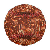 Braune Terrakotta, "versagt" Baseball (Rückseite)