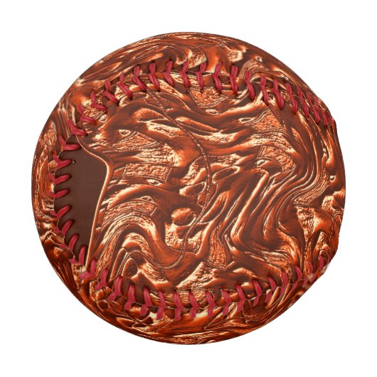 Braune Terrakotta, "versagt" Baseball (Vorderseite Links)