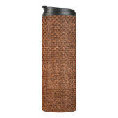 braune Textur für den Hintergrund Thermosbecher (Nach rechts gedreht)