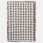 Braune Tischdecke Muster Decke (Vorderseite Vertikal)