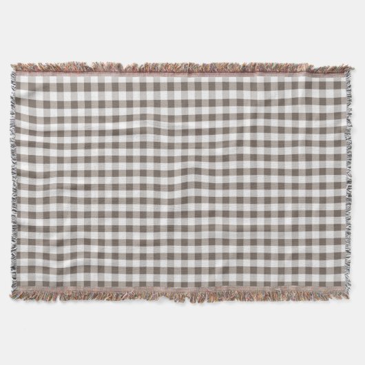 Braune Tischdecke Muster Decke (Vorderseite)