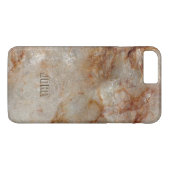 Braune Töne Marmorsteinmuster Case-Mate iPhone Hülle (Rückseite (Horizontal))