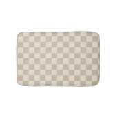 Braune und beige Karton Badematte (Vorderseite)