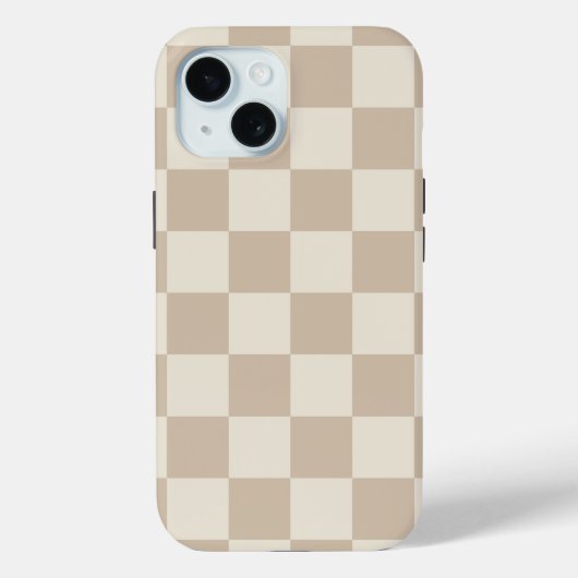 Braune und beige Karton Case-Mate iPhone Hülle (Rückseite)