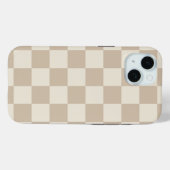 Braune und beige Karton Case-Mate iPhone Hülle (Rückseite (Horizontal))