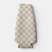 Braune und beige Karton Flaschenkühler (Vorderseite)