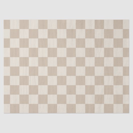 Braune und beige Karton Seidenpapier (Vorderseite)