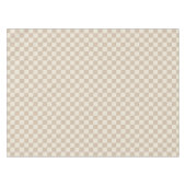 Braune und beige Karton Tischdecke (Vorderseite (Horizontal))
