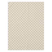 Braune und beige Karton Tischdecke (Vorderseite)