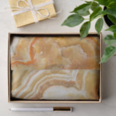 Braune und beige Marmortextur drucken Seidenpapier (Geschenk)