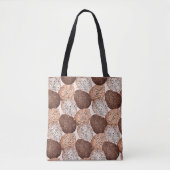 BRAUNE UND BEIGE OSTEREIER TASCHE (Vorderseite)