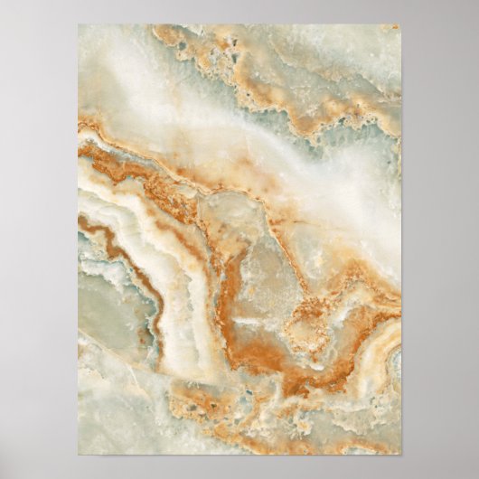 Braune und beige Steinstruktur Poster (Vorne)