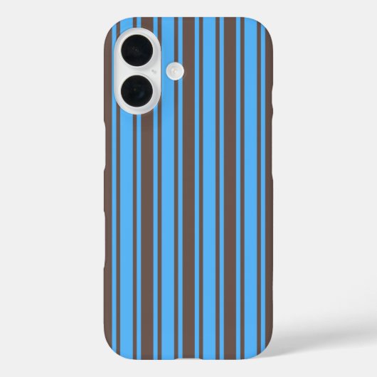 Braune und blaue Süßigkeiten Case-Mate iPhone Hülle (Rückseite)