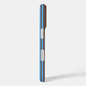Braune und blaue Süßigkeiten Case-Mate iPhone Hülle (Rückseite / Rechts)
