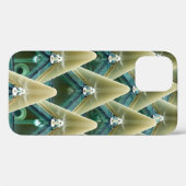 Braune und blaue Tapete Case-Mate iPhone Hülle (Rückseite (Horizontal))
