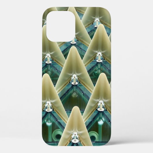 Braune und blaue Tapete Case-Mate iPhone Hülle (Rückseite)