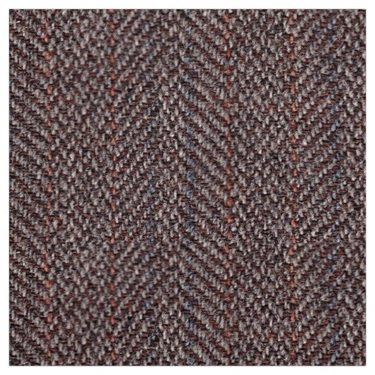 Braune und blaue Tweed-Bilder Stoff (Muster)