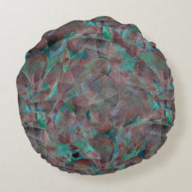 Braune und Cyanflecken auf unfertigen Wandputz