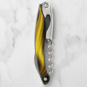 Braune und gelbe Kurven. Kellnermesser (Rückseite)