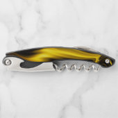 Braune und gelbe Kurven. Kellnermesser (Vorderseite)