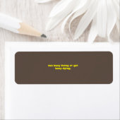 Braune und gelbe Zitate für kleine Textdesigns (Insitu)