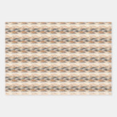 Braune und graue Berglandschaft Geschenkpapier Set (Vorderseite 2)