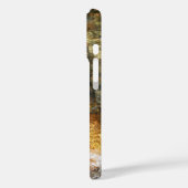 Braune und graue, natürliche Abstrakte Kies Case-Mate iPhone Hülle (Rückseite / Links)