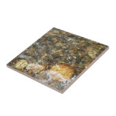 Braune und graue, natürliche Abstrakte Kies Fliese (Seite)