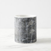 Braune und graue Tafel Kaffeetasse (Mittel)
