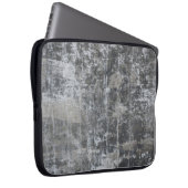 Braune und graue Tafel Laptopschutzhülle (Vorne Rechts)