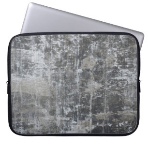 Braune und graue Tafel Laptopschutzhülle