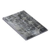 Braune und graue Tafel Notizblock (Rechte Seite)