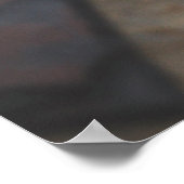 Braune und graue Ziegel Poster (Ecke)