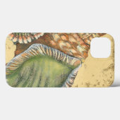 Braune und grüne Seashell Case-Mate iPhone Hülle (Rückseite (Horizontal))