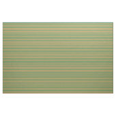 Braune und grüne Streifen/Linienmuster Stoff (Yard (91,4 cm))