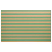 Braune und grüne Streifen/Linienmuster Stoff (Fat Quarter (45,7 x 55,9 cm))
