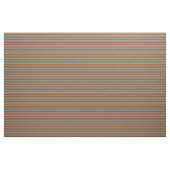 Braune und himmelblaue Streifen Stoff (Yard (91,4 cm))