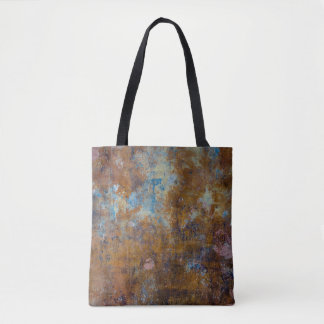 Braune und rosa Holzfläche Tasche