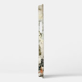 Braune und rote Tapete Case-Mate iPhone Hülle (Rückseite / Rechts)