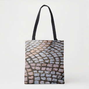 Braune und rote Ziegel Tasche