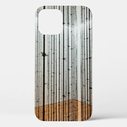 Braune und schwarze Abbildung Case-Mate iPhone Hülle (Rückseite)