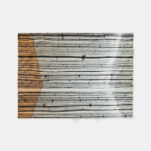 Braune und schwarze Abbildung Fleecedecke (Vorderseite (Horizontal))