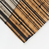 Braune und schwarze Abbildung Fleecedecke (Ecke)