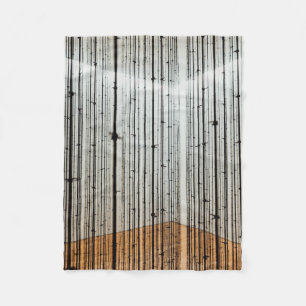 Braune und schwarze Abbildung Fleecedecke