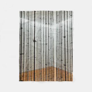Braune und schwarze Abbildung Fleecedecke