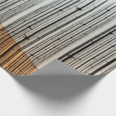 Braune und schwarze Abbildung Geschenkpapier (Ecke)